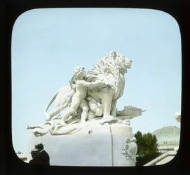Parijs Expositie: Pont Alexandre III, 1900